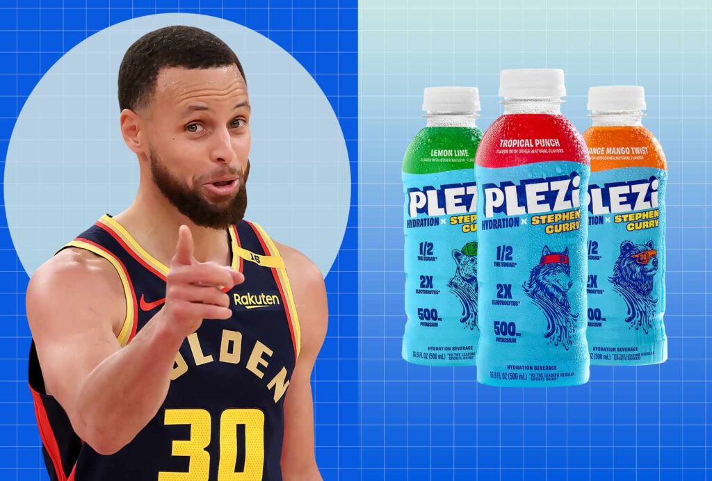 Stephen Curry Launches No-Added-Sugar Sports Drinks