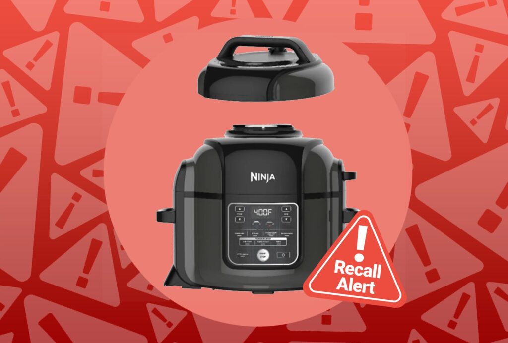 Ninja Pressure Cookers Recalled for Burn Risk