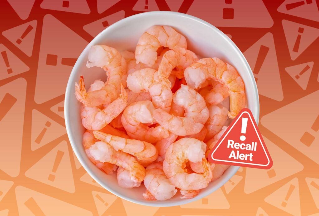 Shrimp Recalled Nationwide Due to Listeria Risk