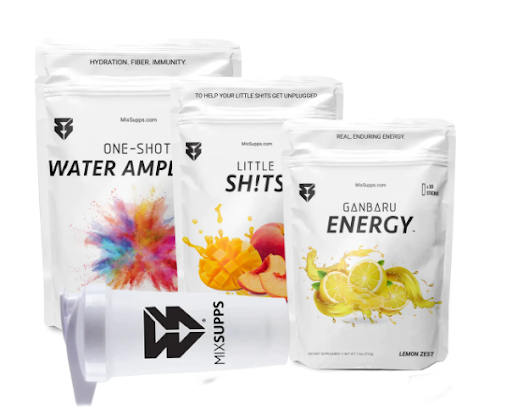 A selection of MixSupps products